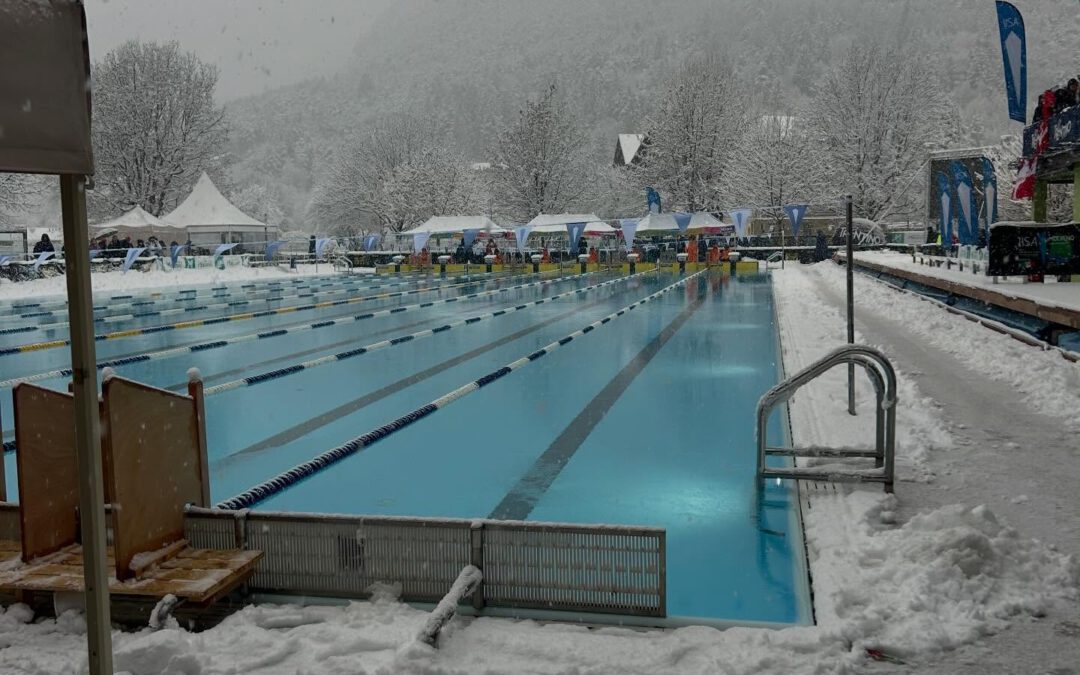 Europäischen Meisterschaften im Eisschwimmen in Molveno/Italien
